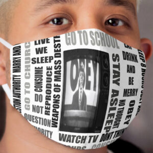 THEY LIVE subliminal messaging Cloth Face Mask