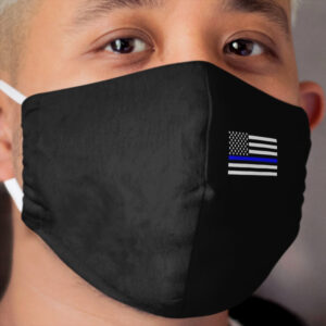 Thin Blue Line Cloth Face Mask
