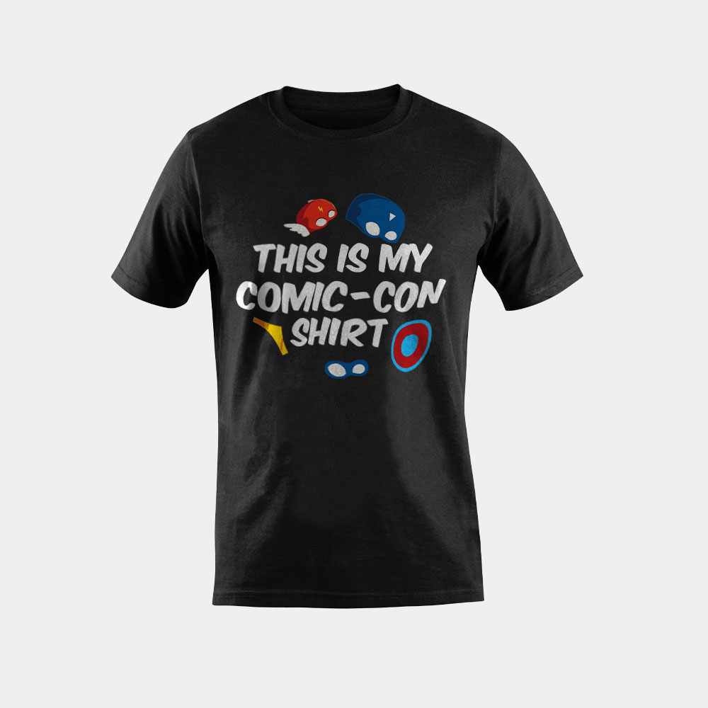 This Is My Comic-Con Shirt Funny Gift Comic Book Collector T-Shirt