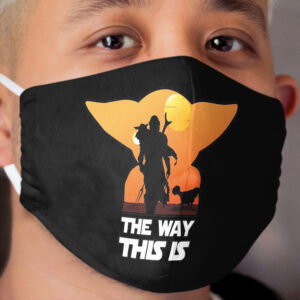 This is the Way Cloth Face Mask 6