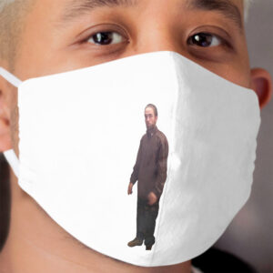 this man shows up in your kitchen what do you do? Cloth Face Mask