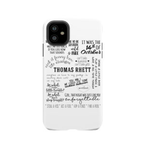 Thomas Rhett Life Changes Album Lyrics Tough Phone Case