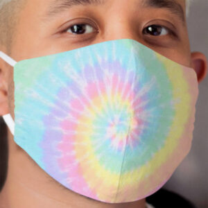 Tie & Dye Rainbow Cloth Face Mask