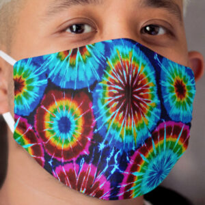 Tie Dye Cloth Face Mask 5