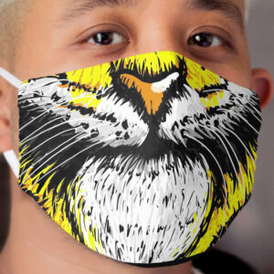 Tiger Cloth Face Mask 2