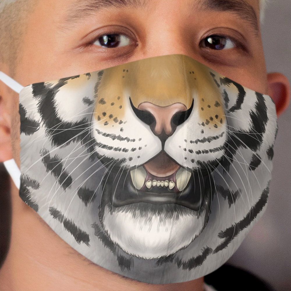 Tiger Cloth Face Mask