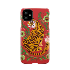 Tiger Folk Art Phone Case
