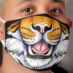 Tiger Grin Cloth Face Mask