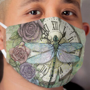 Time Flies Cloth Face Mask