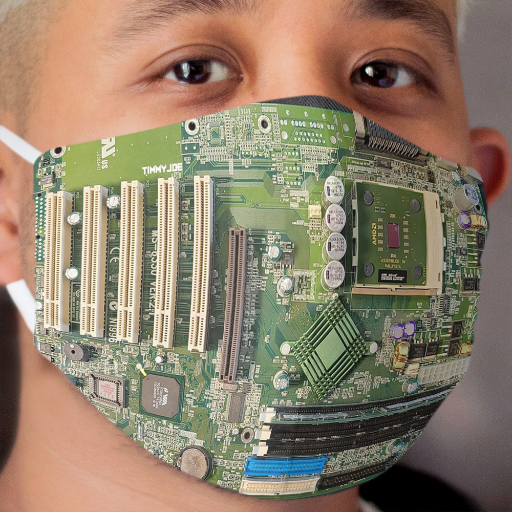 Timmy Joe Socket A Cloth Face Mask