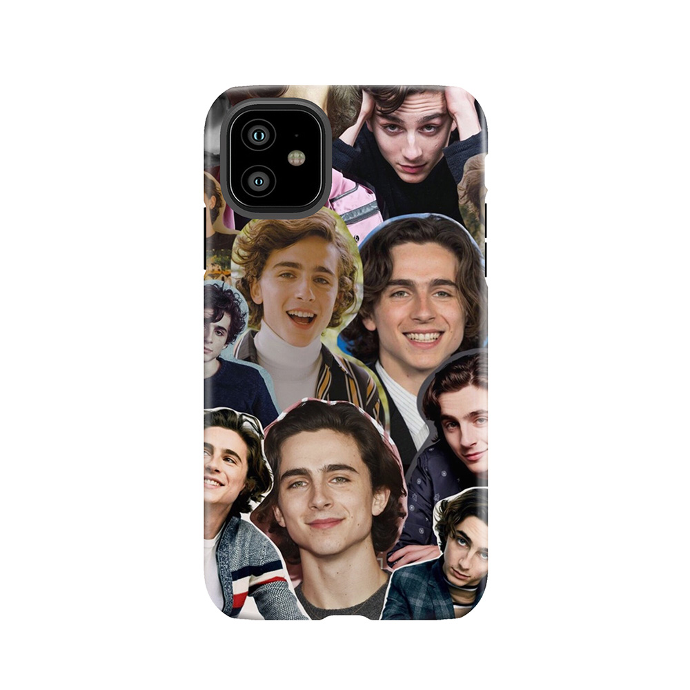 Timothee Chalamet Collage 2.0 Tough Phone Case