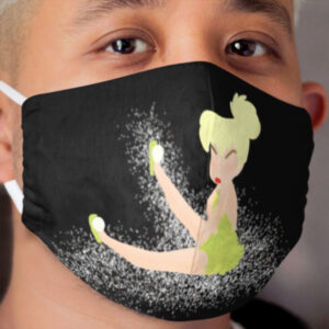 Tinker bell Art Cloth Face Mask