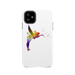 Tinkerbell In Watercolor Tough Phone Case