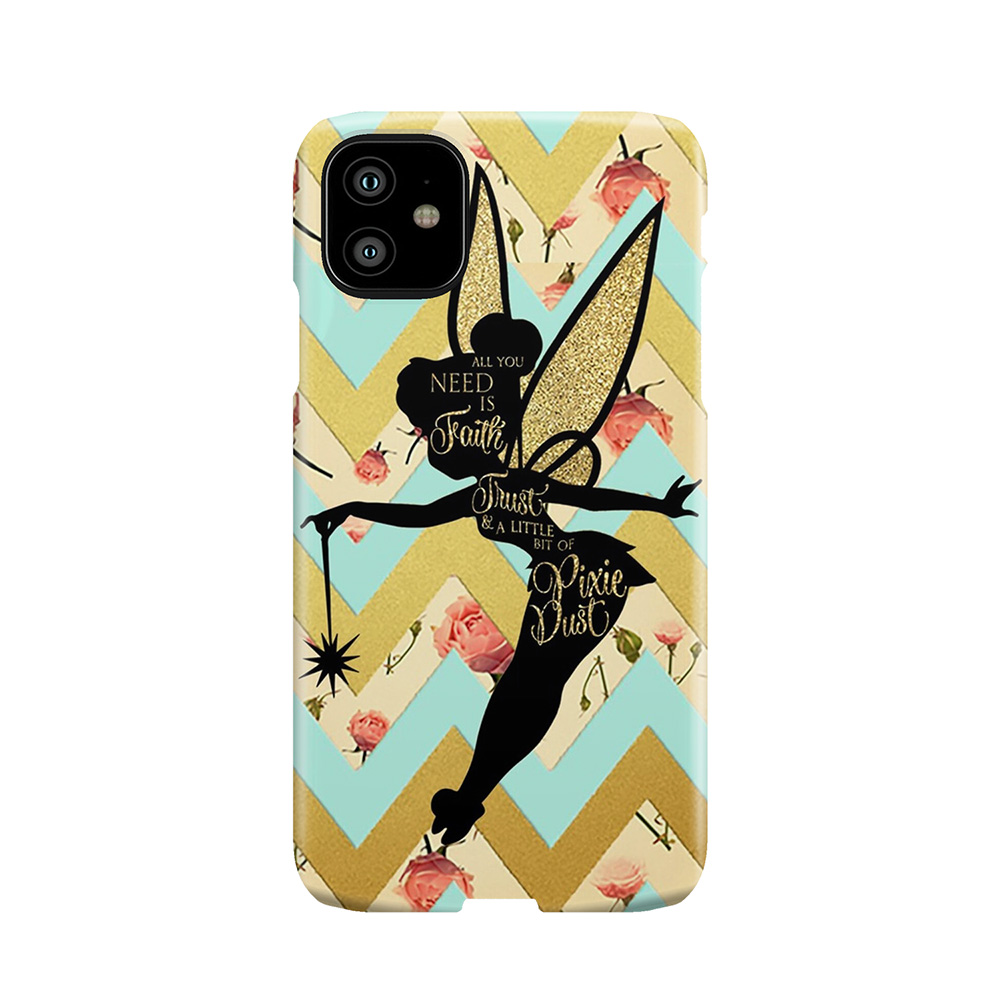 Tinkerbell Pixie Dust Quote Phone Case