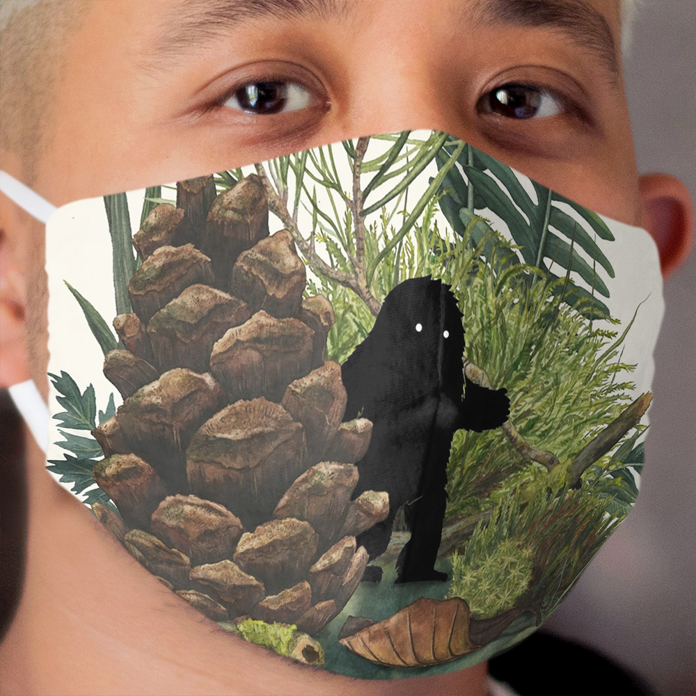 Tiny Sasquatch Cloth Face Mask
