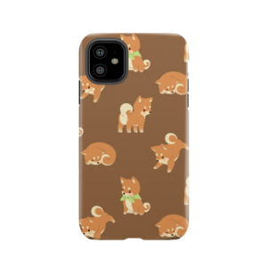 Tiny Shibas Tough Phone Case