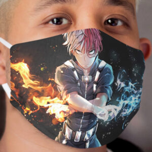 Todoroki BNHA Cloth Face Mask