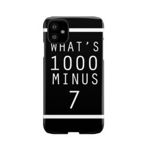 Tokyo Ghoul What'S 1000 Minus 7 Phone Case