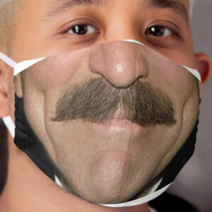 Tom Selleck Moustace Cloth Face Mask