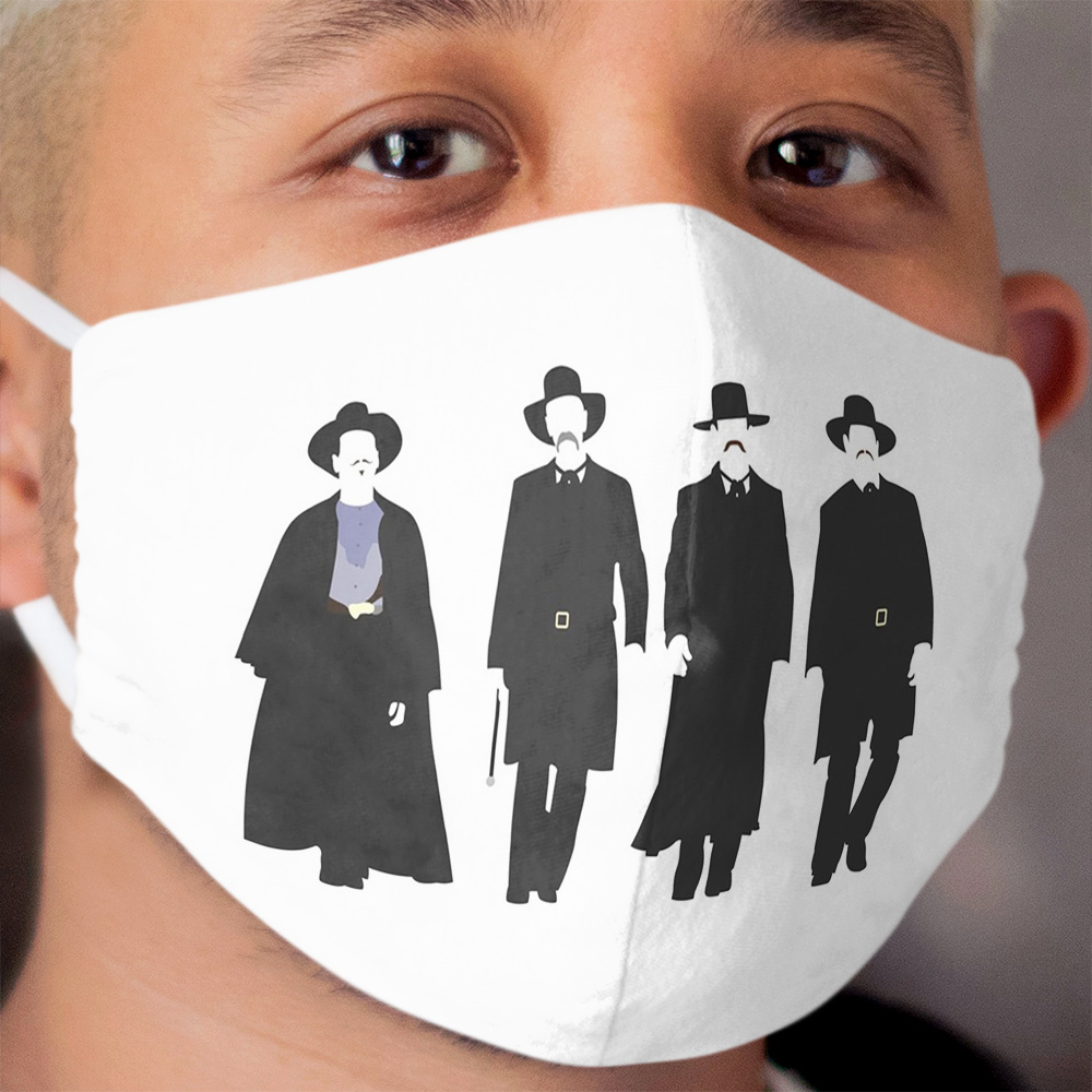 Tombstone: Justice is Coming Cloth Face Mask