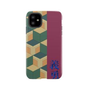 Tomioka Giyuu Pattern Tough Phone Case