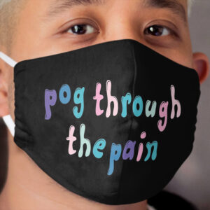 tommyinnit : pog through the pain Cloth Face Mask