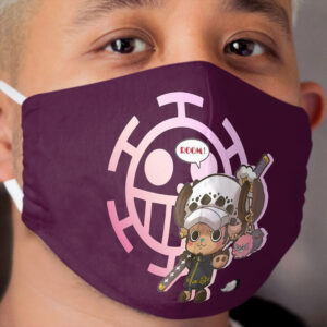 Tony Tony Chopper Trafalgar Law Cosplay Cloth Face Mask