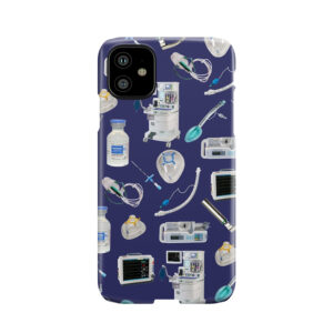 Tools Of The Trade Space Blue Anesthesia / Anaesthesia Phone Case