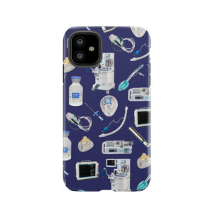 Tools Of The Trade Space Blue Anesthesia / Anaesthesia Tough Phone Case