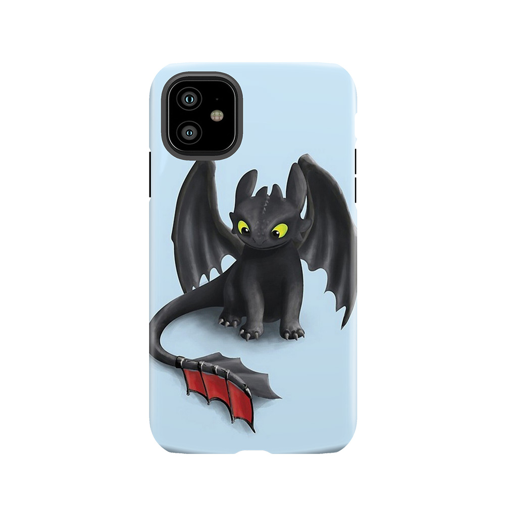 Toothless, Tough Phone Case