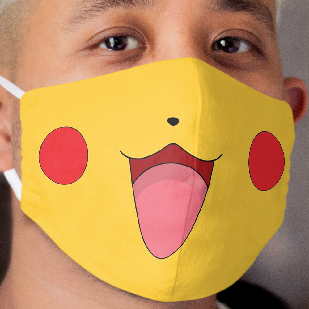 Totally Generic Electrical Anime Creature Cloth Face Mask