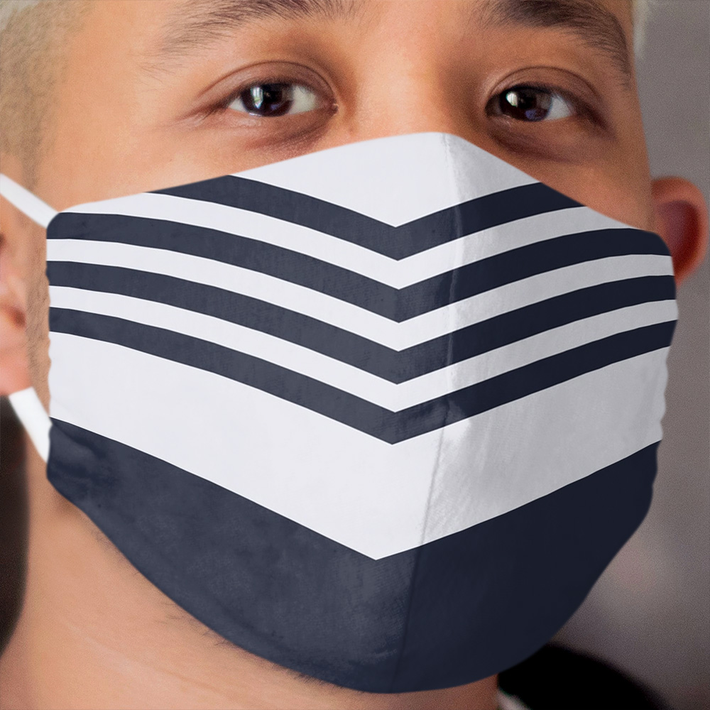 Tottenham 1978 Navy and White Cloth Face Mask