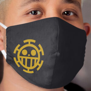 Trafalgar Law Jolly Roger Cloth Face Mask