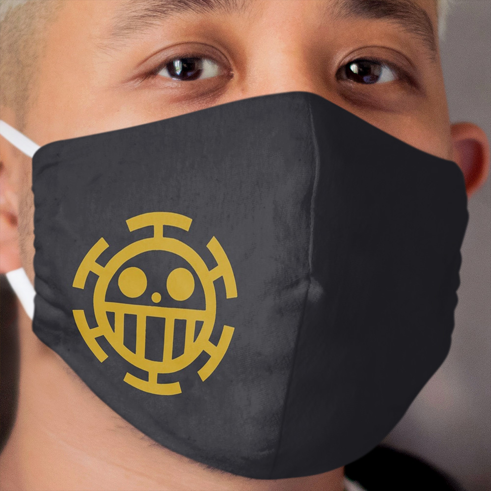 Trafalgar Law Jolly Roger Cloth Face Mask