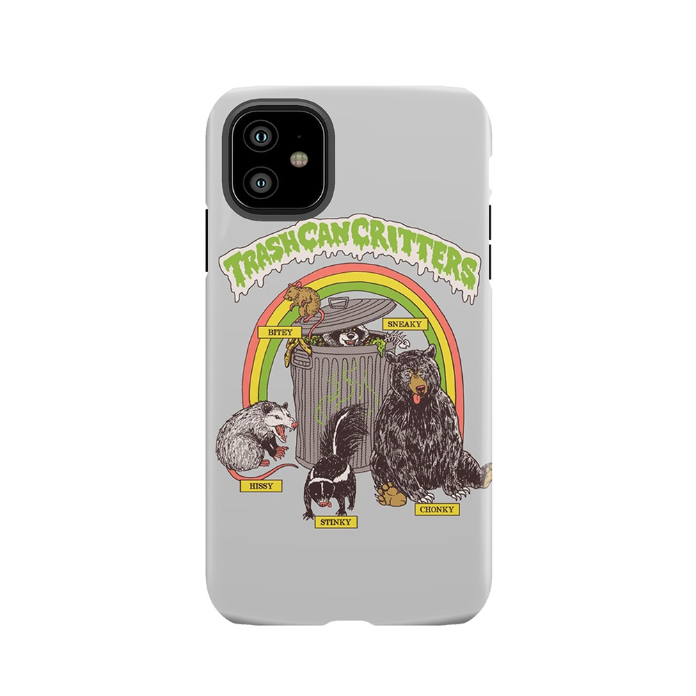 Trash Can Critters Tough Phone Case