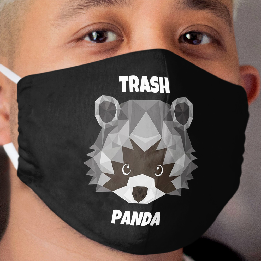 Trash Panda cute funny panda of the Galaxy raccoon mask, corona Cloth Face Mask