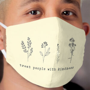 Treat People With Kindness Cloth Face Mask 10