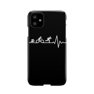 Tri Life (White) Phone Case