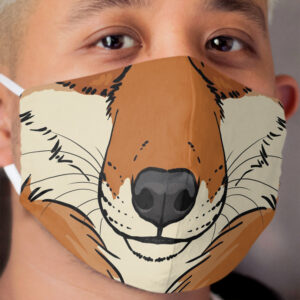 Tribal Fox Cloth Face Mask