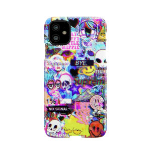 Trippy Hippie Collage Phone Case