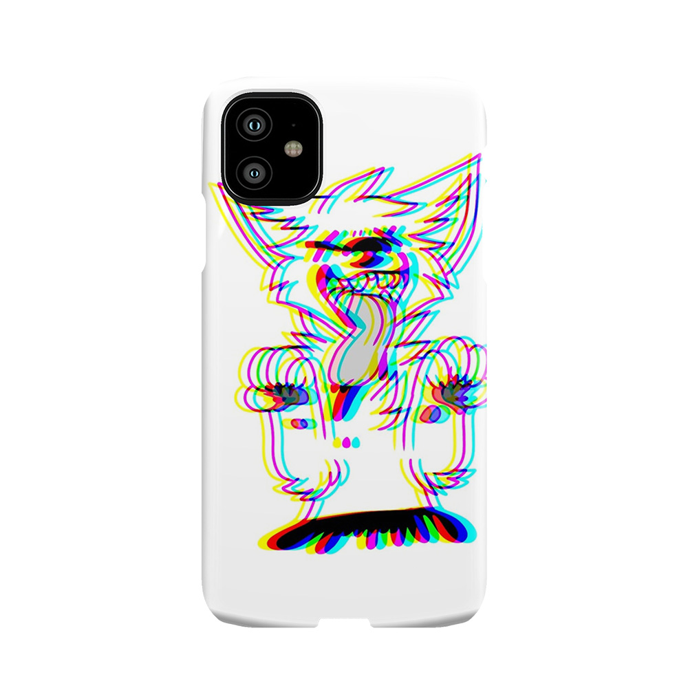 Trippy Wolf Phone Case