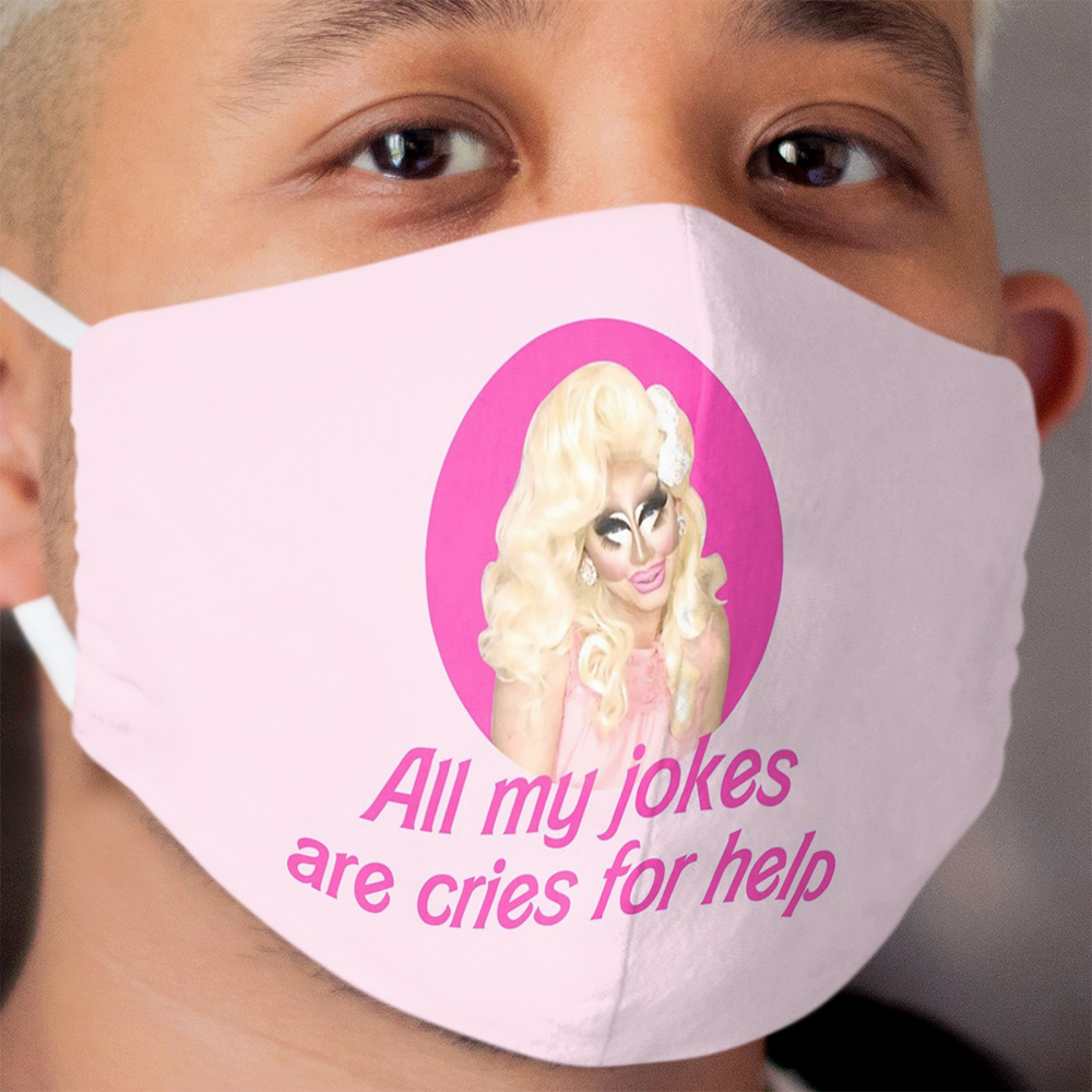 Trixie Jokes - Rupaul's Drag Race Cloth Face Mask