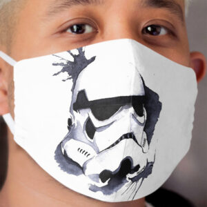Trooper Space Wars Watercolor Cloth Face Mask