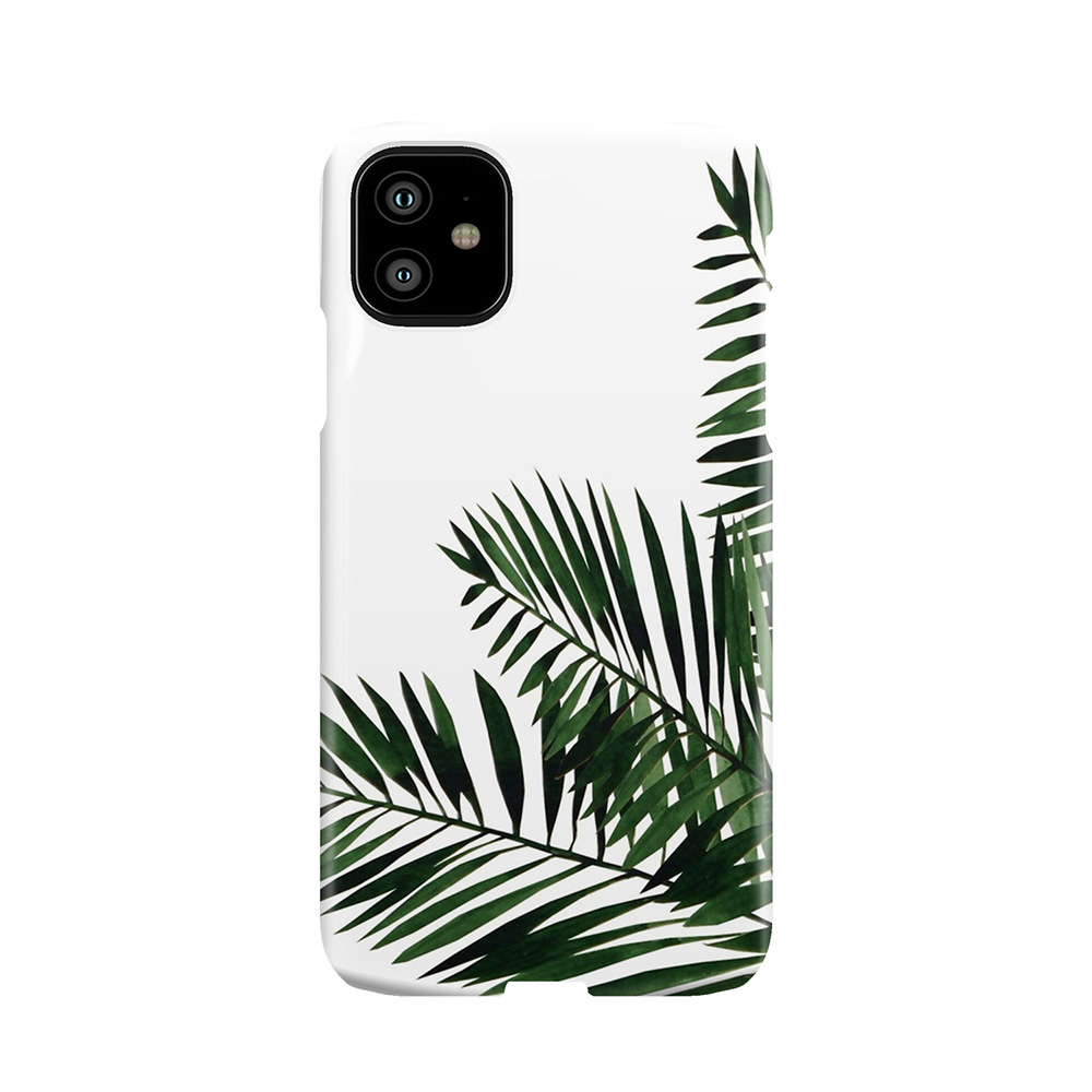 Tropical Exotic Palm Leaves On #Redbubble Phone Case