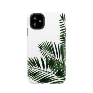 Tropical Exotic Palm Leaves On #Redbubble Tough Phone Case