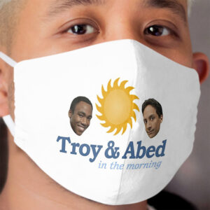 Troy and Abed In The Morning Cloth Face Mask