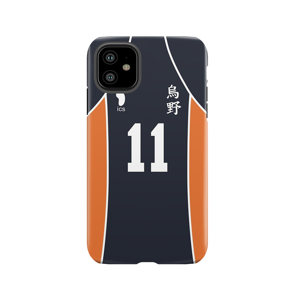 Tsukishima's Jersey Tough Phone Case
