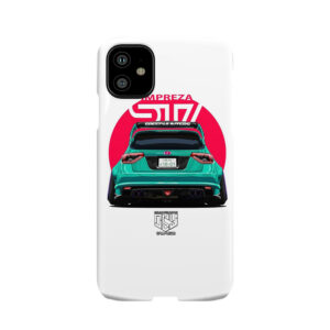 Turquoise Impreza Wrx Sti Phone Case
