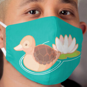 Turtle Duck Cloth Face Mask