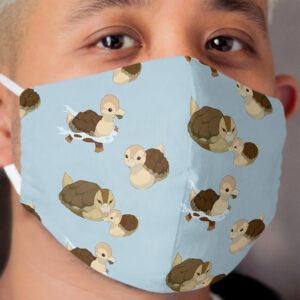 Turtle Duck Set Cloth Face Mask